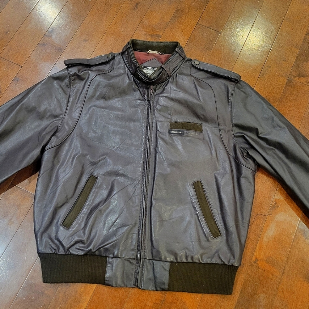 Private Member Leather Jacket